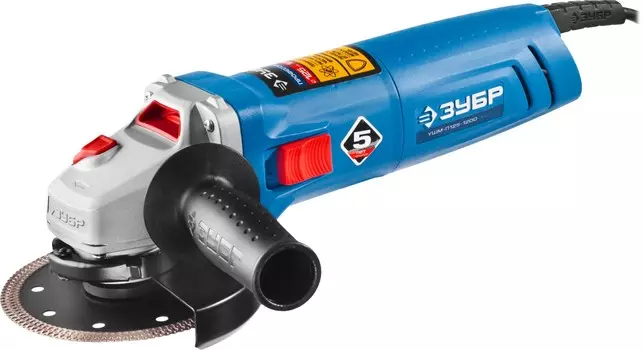 УШМ (болгарка) ЗУБР УШМ-П125-1200 ЭПСТ