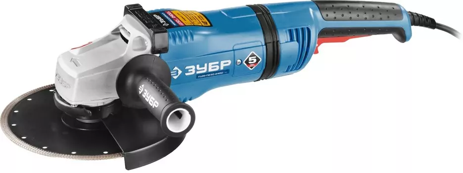 УШМ (болгарка) ЗУБР УШМ-П230-2400 ПВ