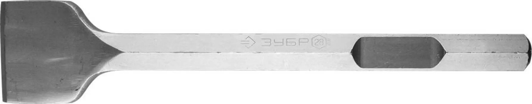 Зубило ЗУБР 400мм hex 28 мм (29378-80-400)