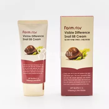 BB крем улиточный FarmStay Visible Difference Snail BB Cream SPF 50 PA++,50ml