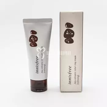 Цветная маска с вулканичеcким пеплом для выравнивания и смягчения кожи INNISFREE JEJU VOLCANIC COLOR CLAY MASK REFINNING 70ml