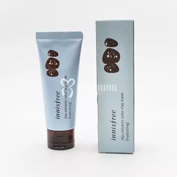 Цветная маска с вулканичеким пеплом Увлажняющая с гиалуроновой кислотой INNISFREE JEJU VOLCANIC CLAY MASK HYDRATING 70ml