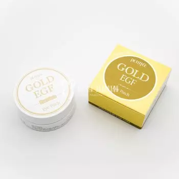 Гидрогелевые патчи для глаз ПРЕМИУМ с золотом и эпидермальным фактором роста PETITFEE PREMIUM GOLD &amp; EGF EYE PATCH 60шт