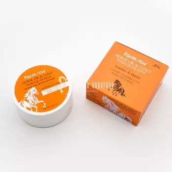 Гидрогелевые патчи для глаз с лошадиным маслом и золотом FARMSTAY HORSE OIL &amp; GOLD HYDROGEL EYE PATCH 60шт