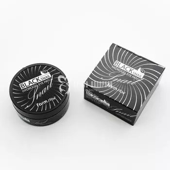 Гидрогелевые патчи для глаз с муцином чёрной улитки FARMSTAY BLACK SNAIL HYDROGEL EYE PATCH 60шт