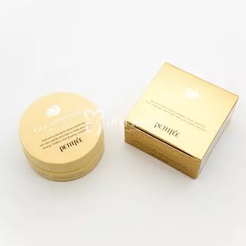 Гидрогелевые патчи для глаз с золотом и муцином улитки PETITFEE GOLD &amp; SNAIL HYDROGEL PATCH 60шт