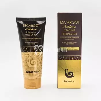 Интенсивный пилинг-гель с экстрактом королевской улитки FARMSTAY ESCARGOT NOBLESSE INTENSIVE PEELING GEL