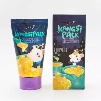 Маска с содержанием 24-каратного золота ELIZAVECCA MILKY PIGGY KANGSI PACK MASK 120ml