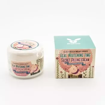 Пилинг-крем с AHA и BHA кислотами ELIZAVECCA WHITENING TIME SECRET PEELING CREAM 100гр