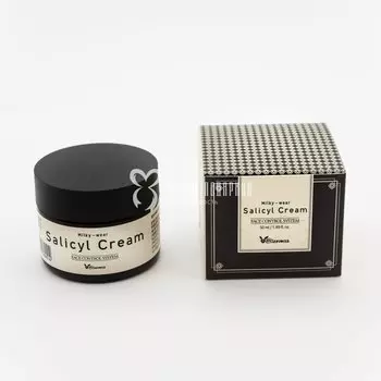 Салициловая крем-маска с эффектом пилинга ELIZAVECCA SESALO MILKY WEAR SALICYLIC CREAM 50ml