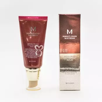 Самый популярный BB-крем в мире MISSHA M PERFECT COVER B.B CREAM 50 ml тон 23