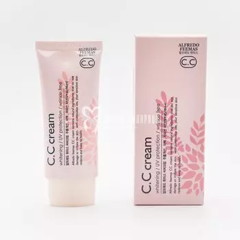СС крем увлажняющий и матирующий на основе коллагена ALFREDO FEEMAS CC CREAM SPF40+ PA+++ 50 ml