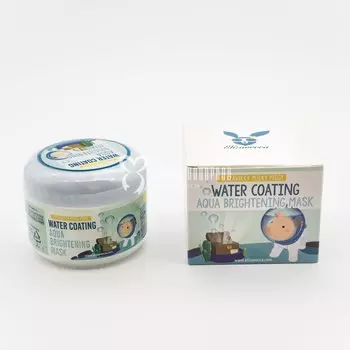 Увлажняющая маска для сияния кожи ELIZAVECCA MILKY PIGGY WATER COATING AQUA BRIGHTENING MASK 100ml