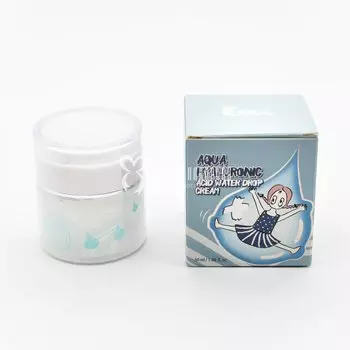 Увлажняющий крем с гиалуроновой кислотой ELIZAVECCA AQUA HYALURONIC ACID WATER DROP CREAM 50мл