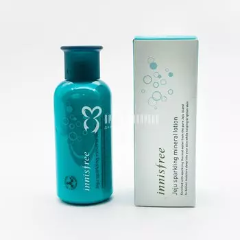 Увлажняющий лосьон для лица с минеральной водой INNISFREE JEJU SPARKLING MINERAL LOTION 160ml