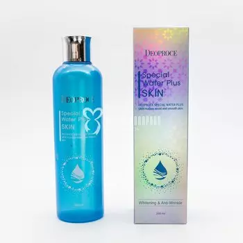 Увлажняющий тоник на водной основе DEOPROCE SPECIAL WATER PLUS SKIN 120ml