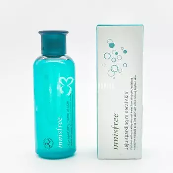 Увлажняющий тоник с минеральной водой INNISFREE JEJU SPARKLING MINERAL SKIN 200ml