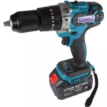 Аккумуляторная ударная дрель шуруповерт AktiTool icd20g 101212