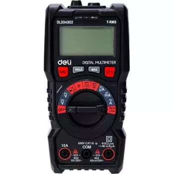 Универсальный цифровой мультиметр DELI DL334302 102977