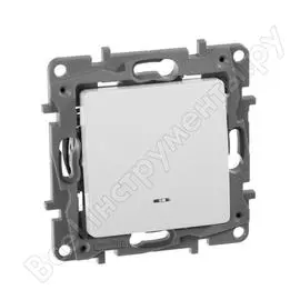 Одноклавишный переключатель Legrand ETIKA 672215