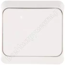 Одноклавишный переключатель Systeme Electric Этюд BA10-004B