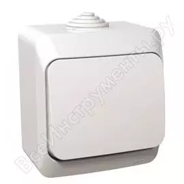 Одноклавишный переключатель Systeme Electric Этюд BA10-046B