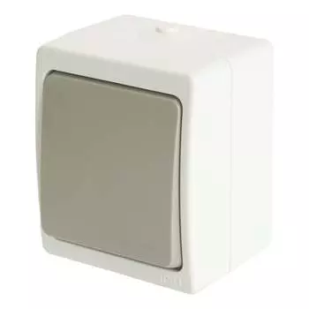 1-клавишный переключатель STEKKER Велена 49732