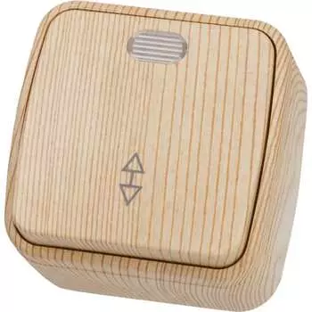 1-клавишный переключатель TDM ELECTRIC Дача Народная SQ1824-0056