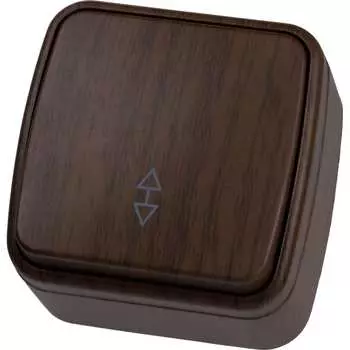 1-клавишный переключатель TDM ELECTRIC Дача Народная SQ1824-0043