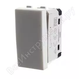 Одноклавишный выключатель Экопласт 850104-1