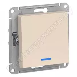 Одноклавишный выключатель Systeme Electric ATLASDESIGN ATN000213