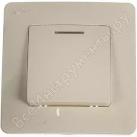 Одноклавишный выключатель Systeme Electric BLANCA BLNVS010112
