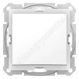 1-клавишный выключатель schneider electric sedna бел 10 а, ip44 se sdn0100321