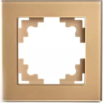 1-местная рамка STEKKER GFR00-7001-08 серия Катрин 49032
