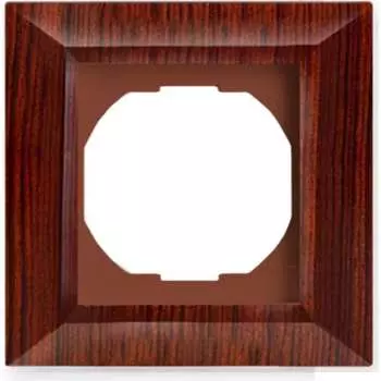 1-местная рамка Vesta Electric Roma Wood FRM010102FRN