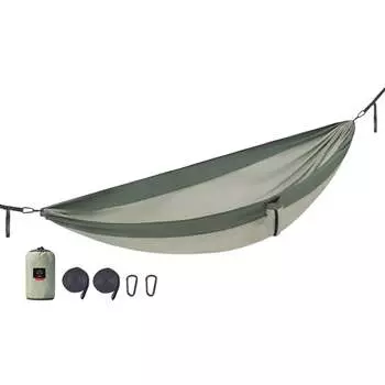 1-местный гамак Naturehike Ultralight NH21DC011 340T, зеленый 6927595713600