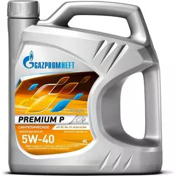 Масло GAZPROMNEFT Premium P 5w-40 253140703