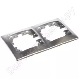 Горизонтальная двойная рамка Lezard MIRA 701-1000-147