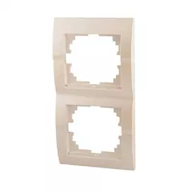 Вертикальная двойная рамка Lezard DERIY 702-3000-152