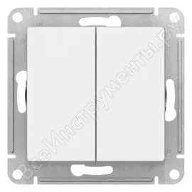 Двухклавишный механизм выключателя Systeme Electric ATLAS DESIGN ATN000151