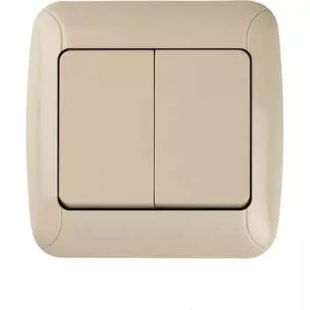 2-клавишный выключатель GUNSAN Fantasy 16231200-161103