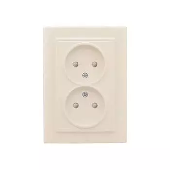 2-местная розетка EKF Минск ERR10-102-200