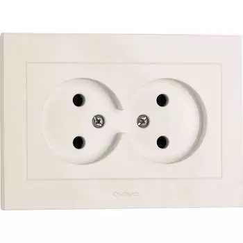 2-местная розетка OVIVO GRANO 400-020300-908