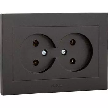 2-местная розетка OVIVO GRANO 400-170300-908
