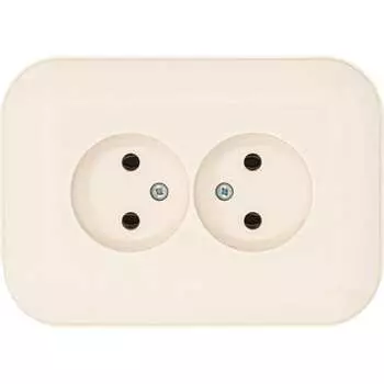 2-местная розетка OVIVO LOFT 404-020302-908
