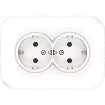 2-местная розетка OVIVO LOFT 404-010301-907