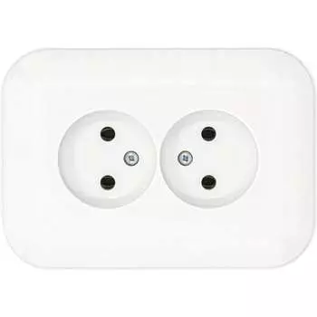 2-местная розетка OVIVO LOFT 404-010301-908