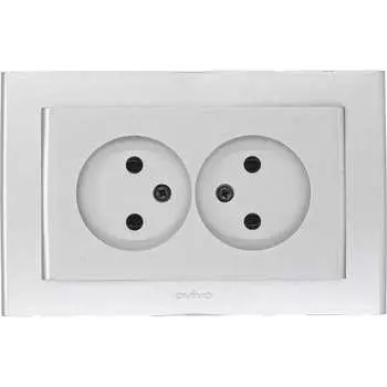 2-местная розетка OVIVO MINA 401-100300-908