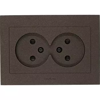2-местная розетка OVIVO GRANO 400-190300-908