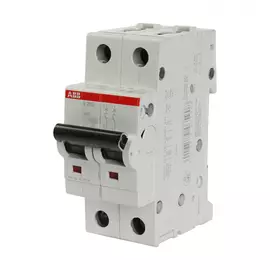 2-полюсный автоматический выключатель abb s202 d10 2cds252001r0101